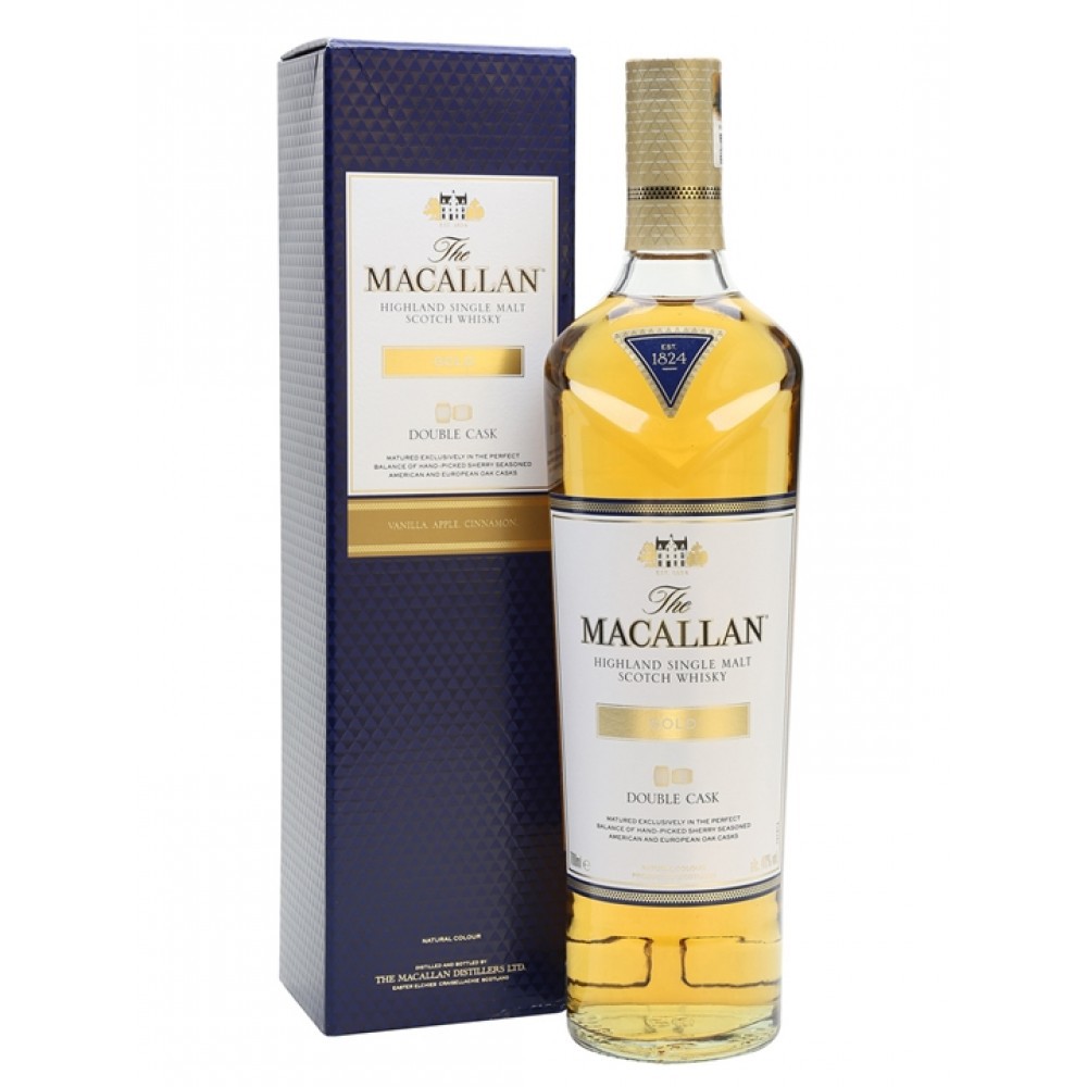 THE MACALLAN GOLD DOUBLE CASK 0.7 LT